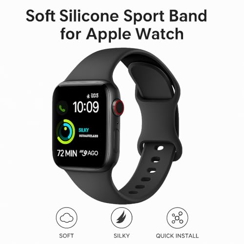 Bracelet Compatible Apple Watch Silicone - Navorenth