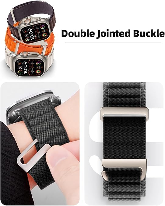 Bracelet Alpine Loop Compatible avec Apple Watch - Navorenth